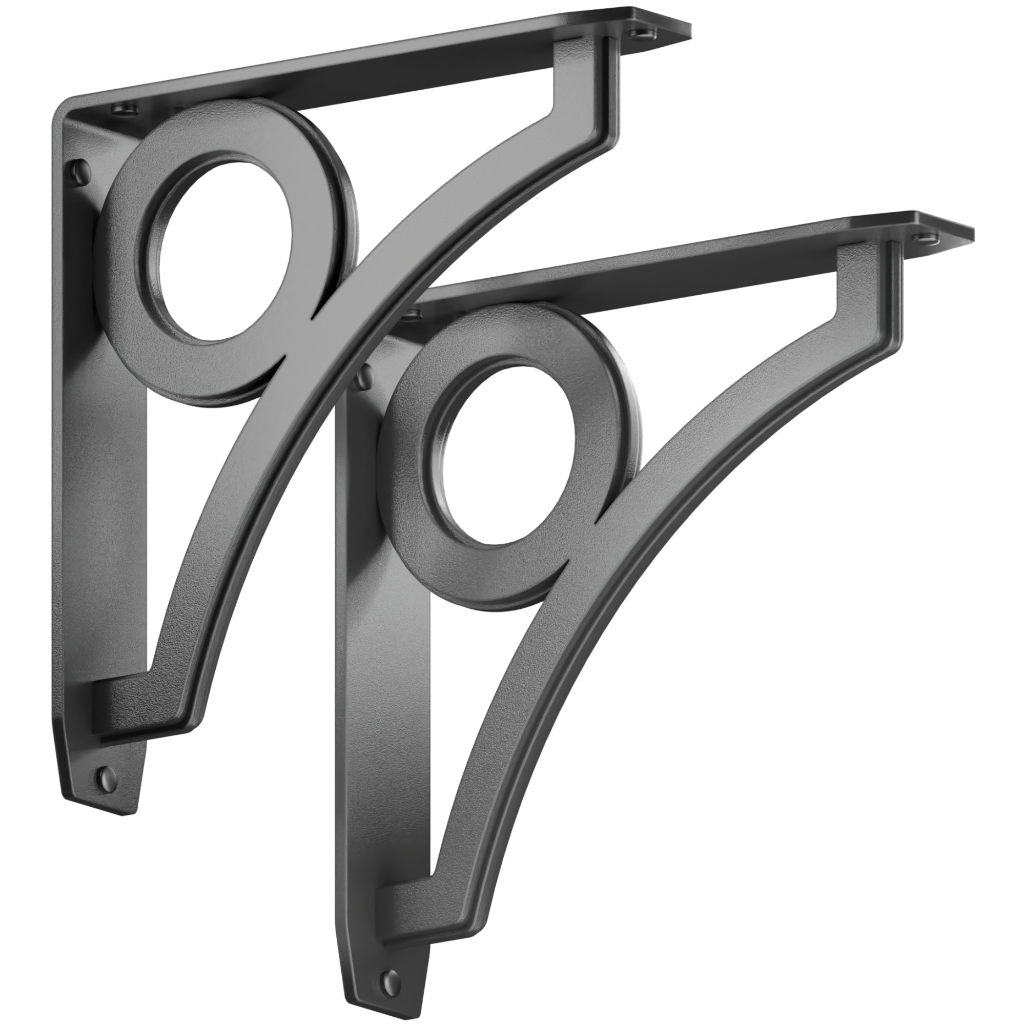 Park Circle Shelf Brackets | Park Circle Brackets | StarbyDesigns