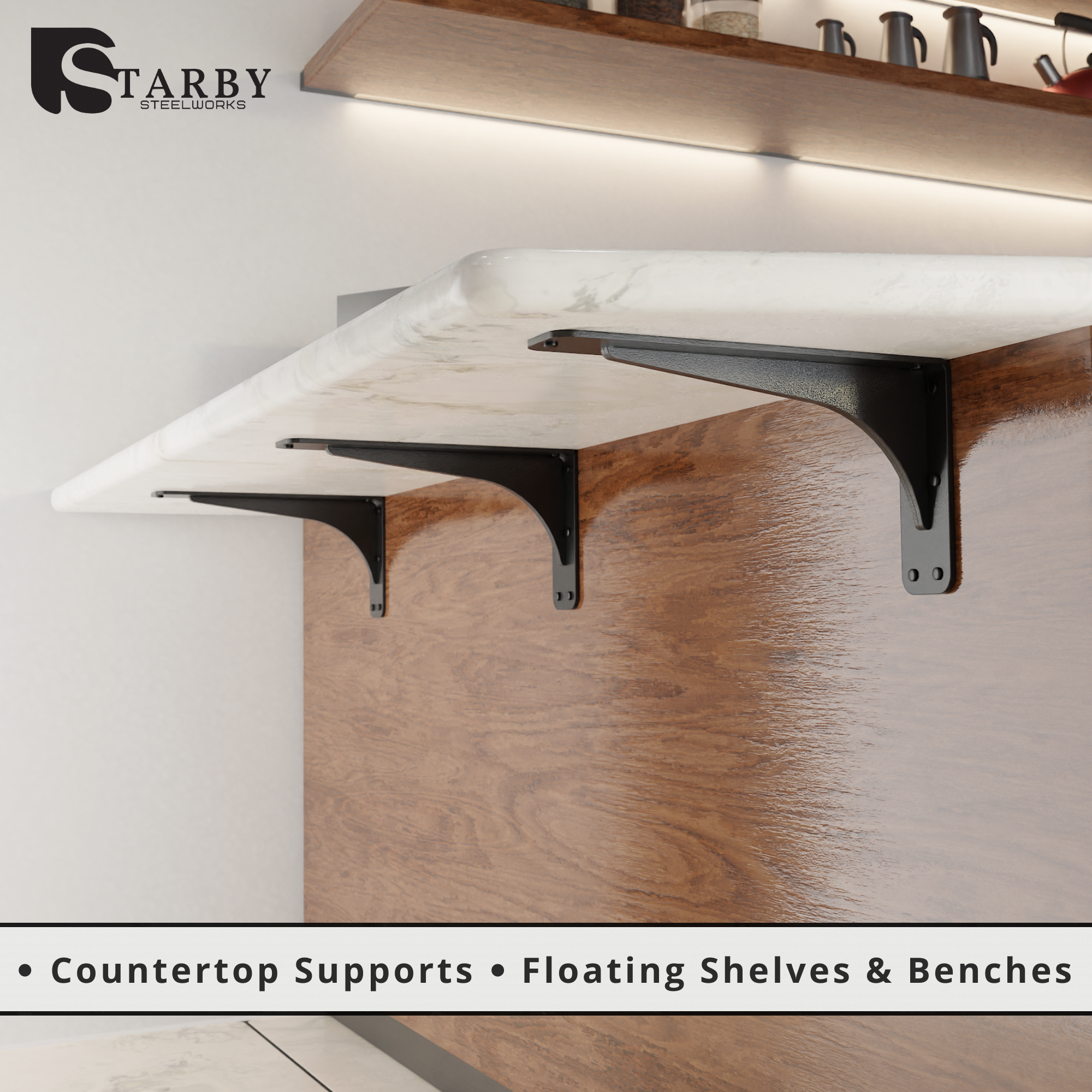 Gladiator Granite Brackets | Gladiator Brackets | StarbyDesigns