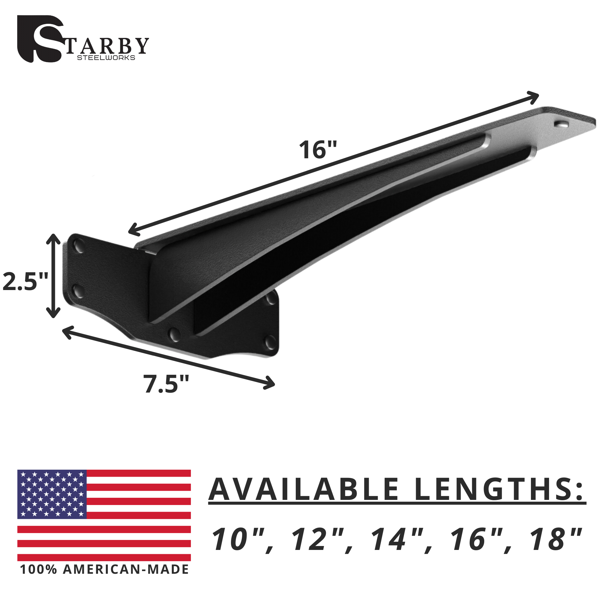 Titan Heavy-Duty Support Brackets | Support Brackets | StarbyDesigns