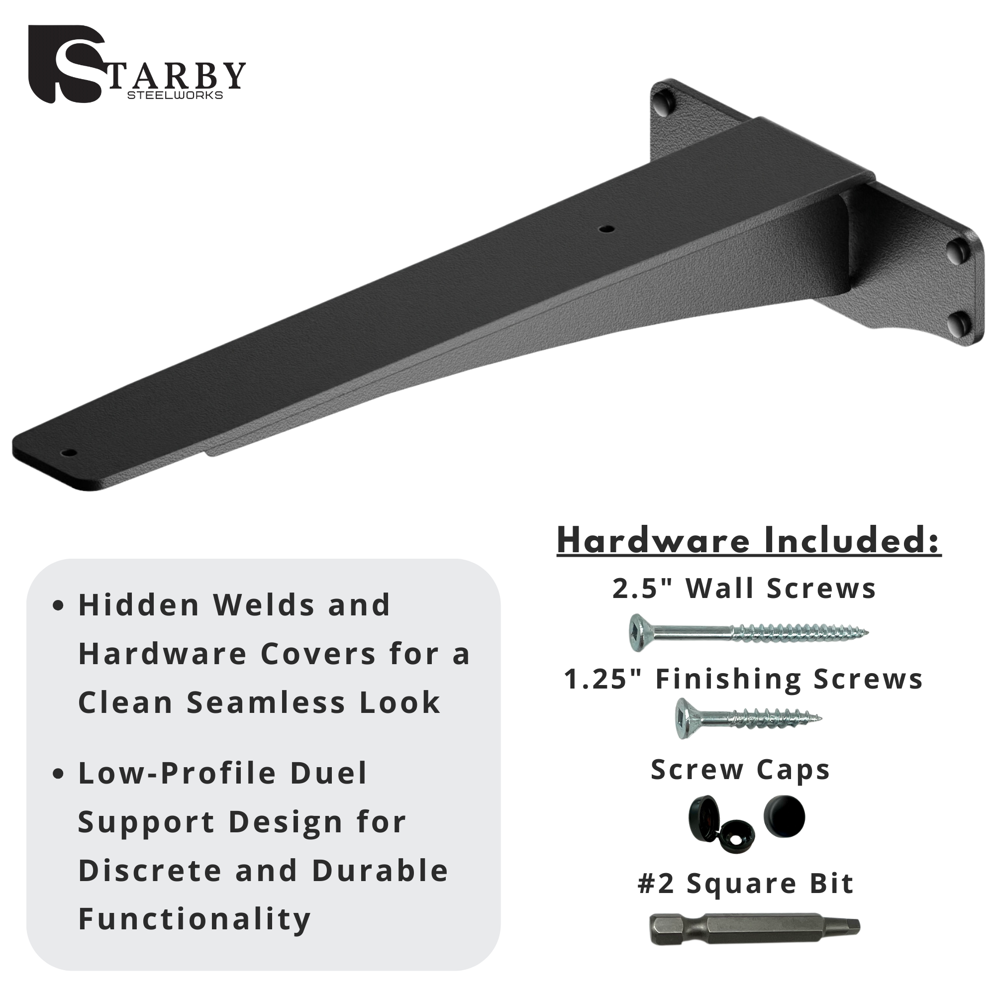 Titan Heavy-Duty Support Brackets | Support Brackets | StarbyDesigns