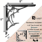 Bill Fish Shelf Brackets | Bill Fish Countertop Brackets|StarbyDesigns
