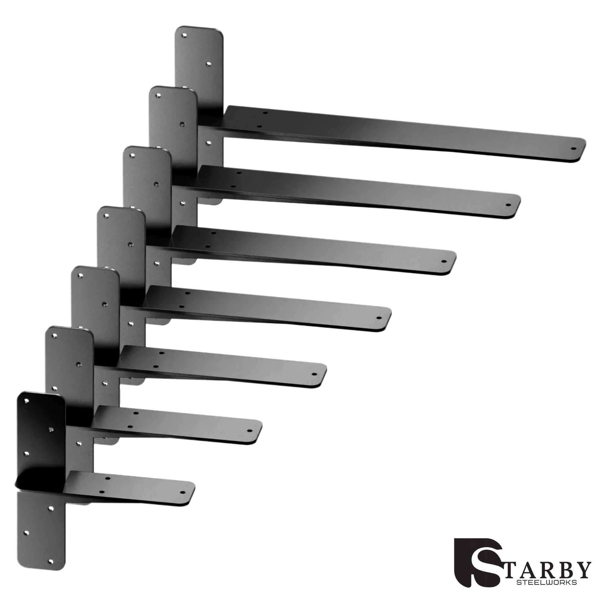 Heavy-Duty Granite Bracket | Floating Granite T-Bracket |StarbyDesigns