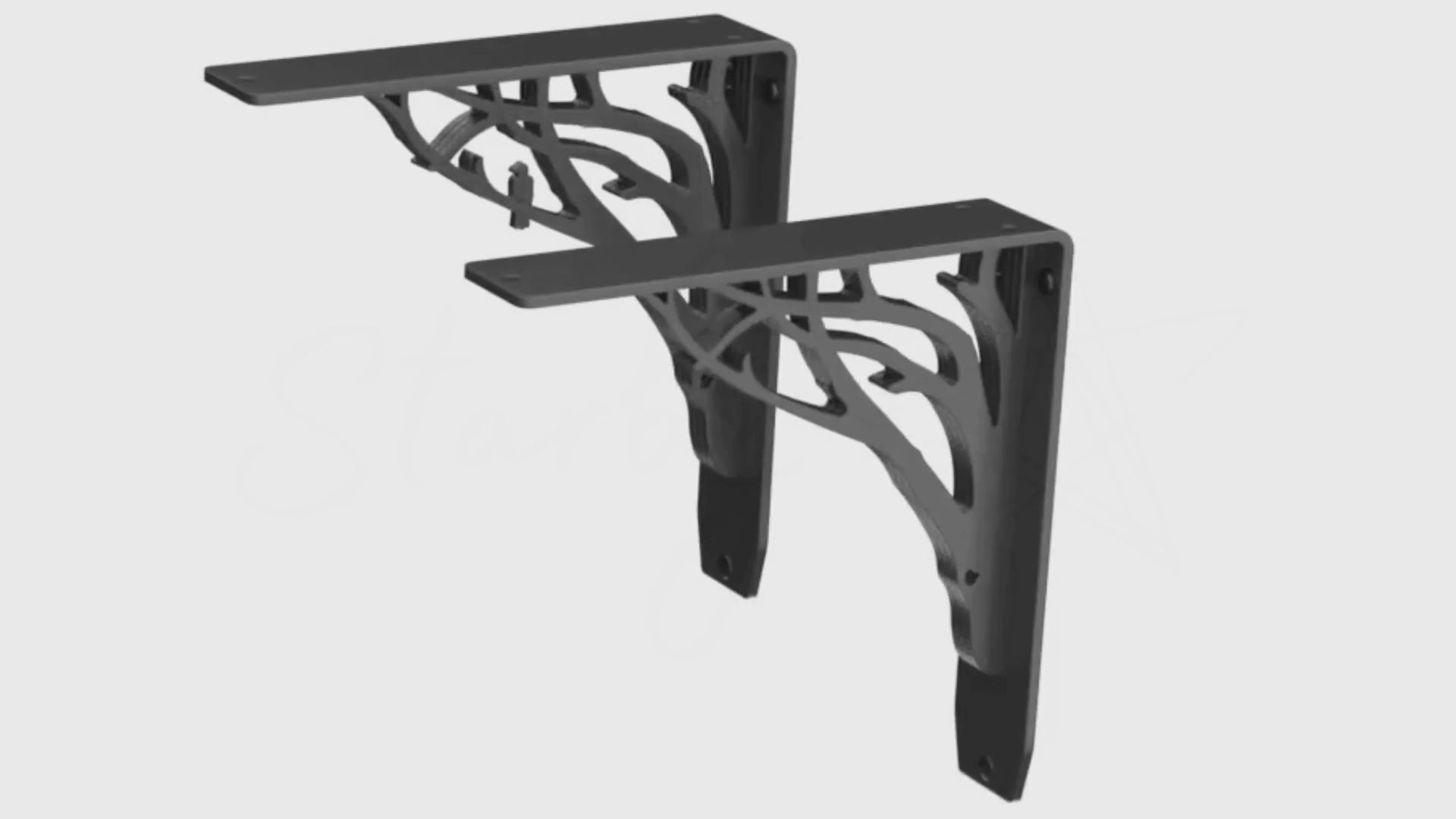 Angel Oak Shelf Brackets | Angel Oak Counter Brackets | StarbyDesigns