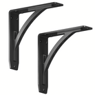 Sullivan Shelf Brackets | Black Countertop Brackets | StarbyDesigns