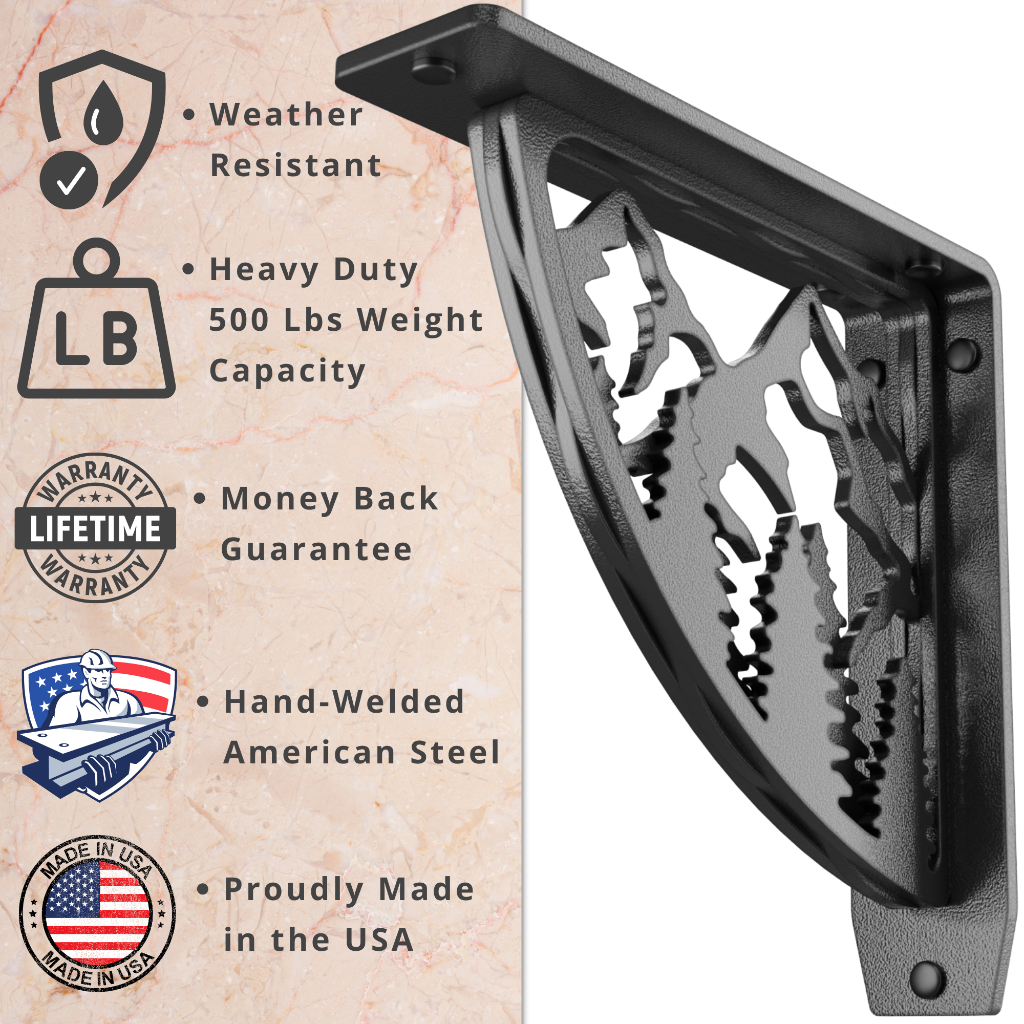 Bull's Bay Shelf Brackets | Bull's Bay Brackets | StarbyDesigns