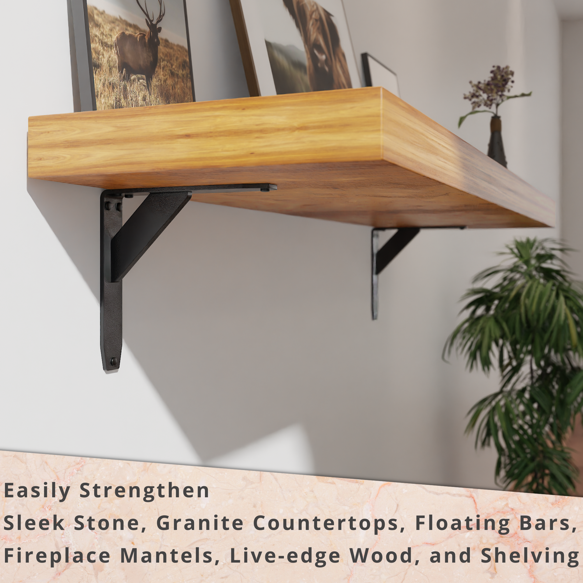 Jetstream Shelf Brackets | Jetstream Counter Brackets | StarbyDesigns