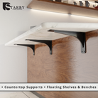 Gladiator Granite Brackets | Gladiator Brackets | StarbyDesigns